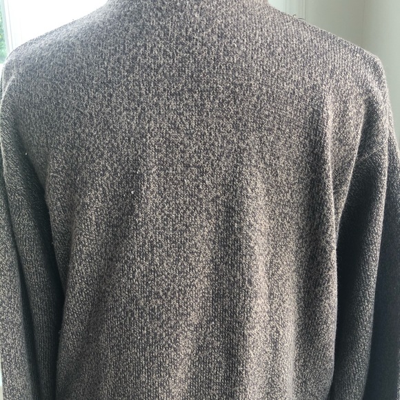 Oscar De La Renta Sherpa Collar 1/4 Zip Sweater - Picture 3 of 7